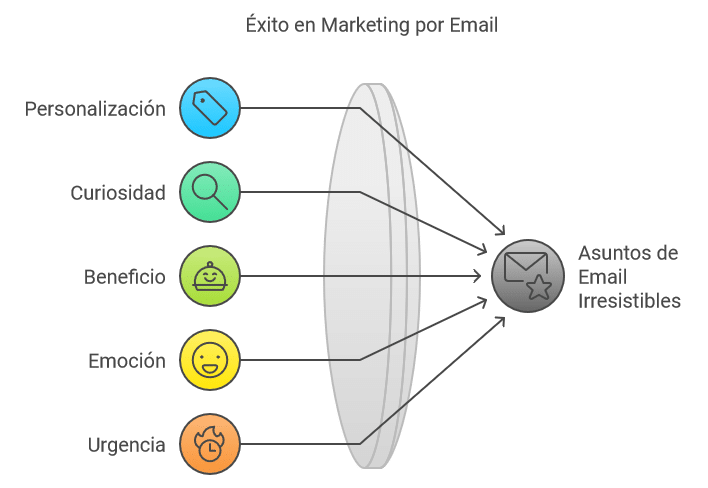 Asuntos de Email Irresistibles de Marcas Exitosas