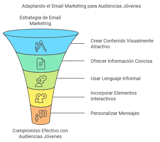 Mito 7: "El email marketing ya no es relevante para los jóvenes."